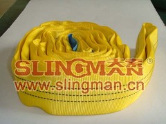 polyester slings synthetic slings recovery strap snatch strap lifting net lifting belt textile slings flat slings