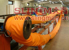 High quality WLL200ton 200000kg heavy duty round sling 6:1 7:1 8:1