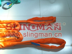 High quality WLL10ton 10000kg eye-eye round sling 6:1 7:1 8:1