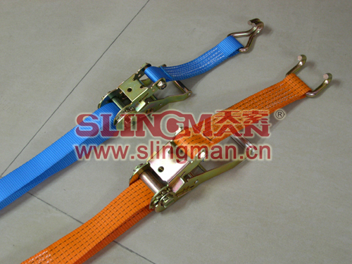 High quality 50mm 3ton 4ton 5ton 7500kg cambuckle ratchet lashing straps tie down web lashing acc to European standard