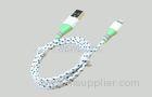 Rope Colorful Fast Charging iPhone USB Charger Cable / iPhone 5 Charger Wire