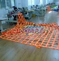 High quality webbing cargo net lifting net cargo holding cargo secure cargo control