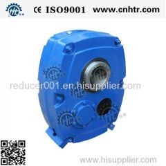 HXGF series helical shaft mounted gearbox apply to crusher conveyor belt