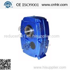 HXGF series helical shaft mounted gearbox apply to crusher conveyor belt