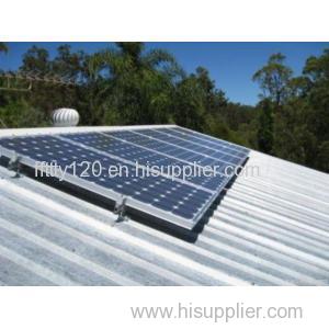 Concrete Roof Solar Support