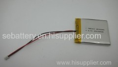 Rechargeable lithium-ion battery 785060 2500mAh