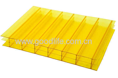 polycarbonate muilti-wall hollow sheet for building