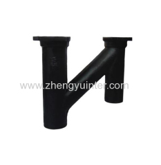 Grey Iron Pipe Accessories for water drain of house