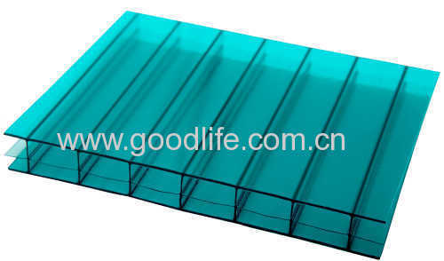 polycarbonate twin-wall hollow sheet for building