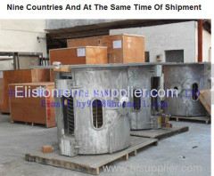 Medium frequency induction melting furnace