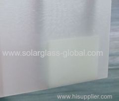 water heater solar panel low iron tempered coated glass