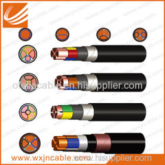 0.6/1KV LSZH Copper Conductor XLPE Insulated Steel Tape Polyolefin Sheathed Power Cable