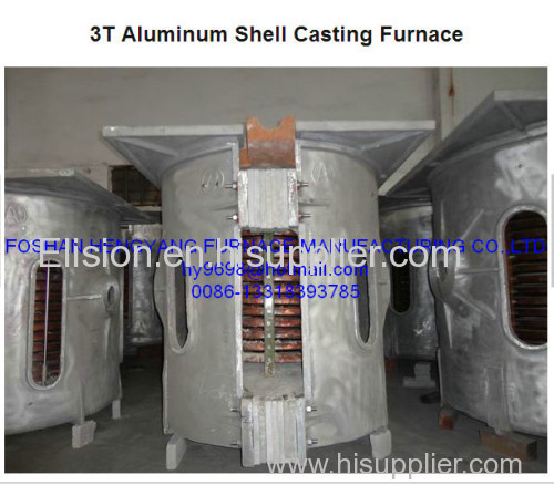 Aluminium scrapes melting Furnace