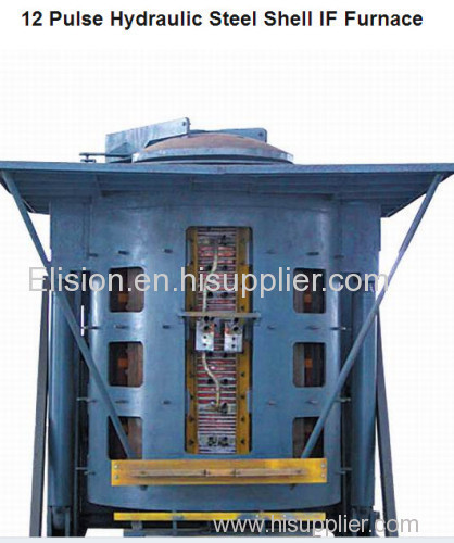 steel billet line used induction melting furnace