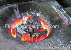Cast aluminium melting furnace