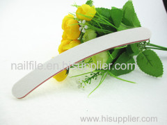 white banana nail file professional nail file nail tool