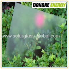 Solar water heater solar panel cover coated glass