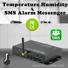 Temperature & Humidity SMS Alarm Messenger