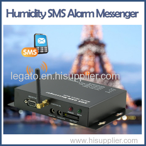 Temperature & Humidity SMS Alarm Messenger