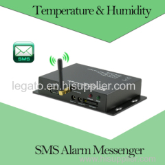 Temperature & Humidity SMS Alarm Messenger