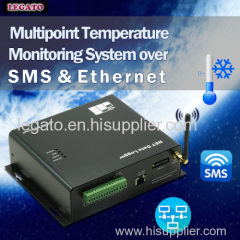 Multi-Temperature SMS NET Data Logger