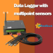 Data Logger with multipoint sensors & GSM module