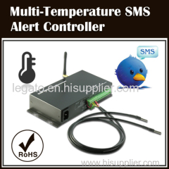 Multi-Temperature SMS Alert Controller