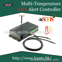 Multi-Temperature SMS Alert Controller