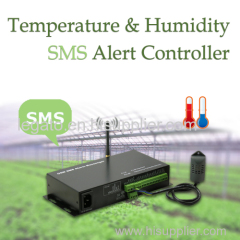 Temperature & Humidity SMS Alert Controller