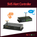 standalone gsm sms controller sending sms message on alarm triggered.