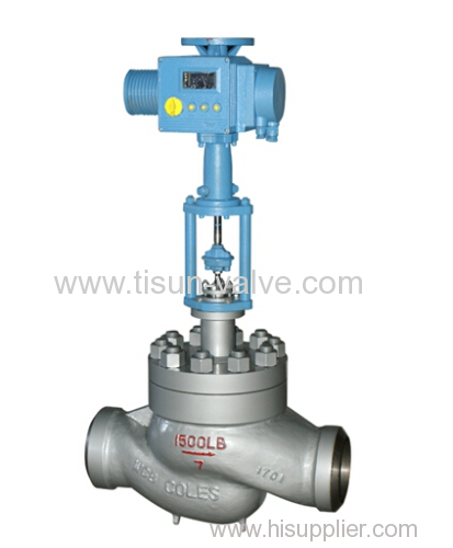 electric high pressure regulating control valve