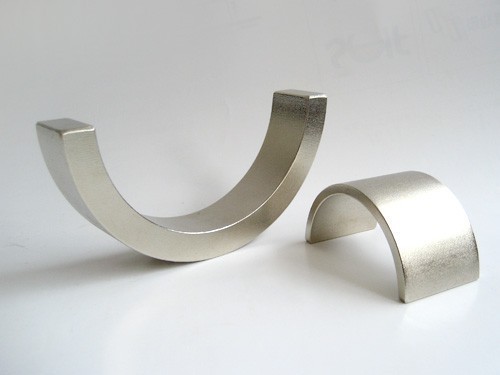 NdFeB Arc segment nickel plated Magnets