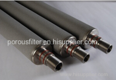 Polysilicon high temperature gas filtration filter