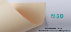 sell MSD satin film for wallpaper and ceiling
