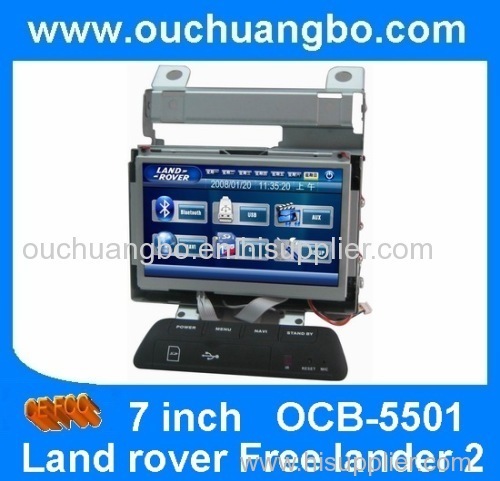 Ouchuangbo autoradio DVD gps stereo navi Land rover Free lander 2