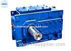 1.25 - 450 Ratio Industrial Gearbox / Gear Transmission with Solid & Hollow Shaft