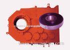 Vertical Axis 6 Gears Spur Cylindrical Gear Reducer / Agricultural And Industrial Gearbox