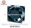 Energy Saving 80mm AC Axial Fan with CE ROHS Approvals for Inverter