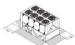 High Performance PID Control Industrial Water Chiller Units With Heat Exchanger