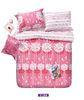 Twill Cotton Floral Bedding Sets For Summer , Eco-friendly Printed