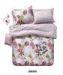 Twill Cotton Floral Bedding Sets , Customized Cotton Flat Sheet Sets