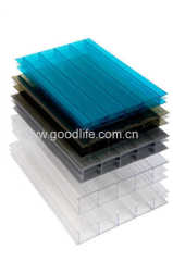 polycarbonate muilti-wall sheet hollow with all colour