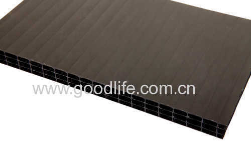 polycarbonate twin-wall hollow sheet for building