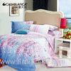 Comforterble Twill Cotton Printed Bedding Sets Green Dyeing For Home / Bedroom