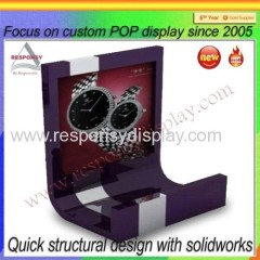 Customized desk top wholesale wrist watch display stand