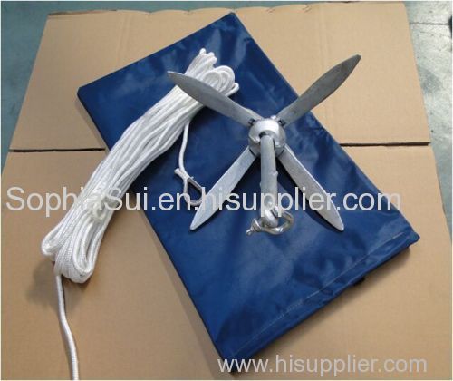 stainless steel folding anchor