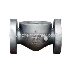 Steel WCB Gate Valve Body Casting Parts