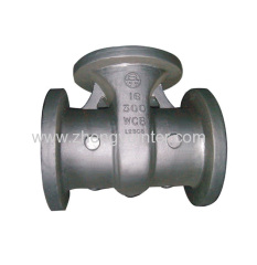 WCB GOST Valve Body Casting Parts