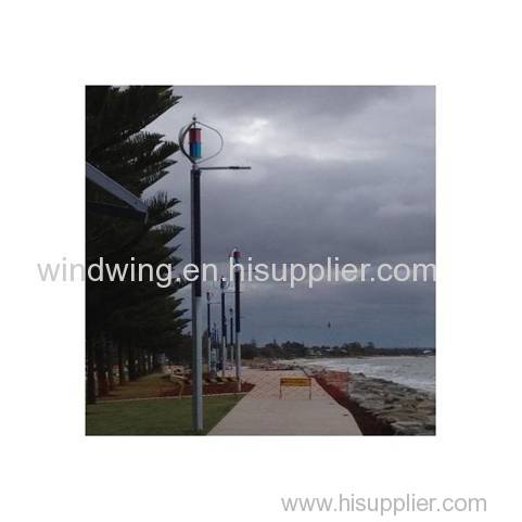 400w vertical wind-solar hybrid system for street light(200w-5kw)