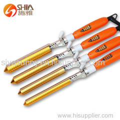 Professional superior quality nano titanium clipless hair curler curling iron with complete in specifications